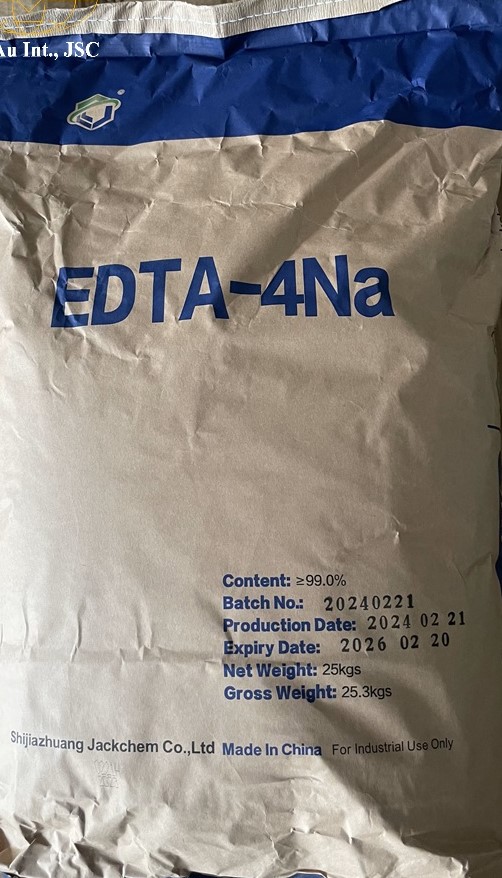 Ethylenediamine Tetraacetic Acid – EDTA.4Na – C10H12N2Na4O8.2H2O