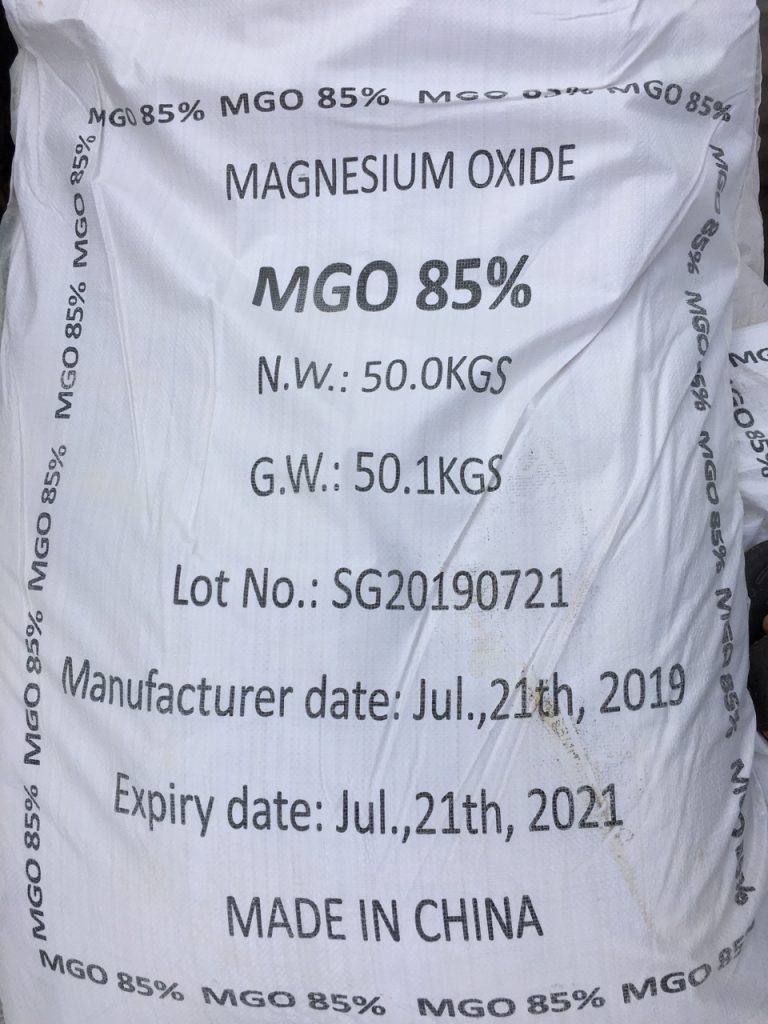 Magnesium Oxide – MgO