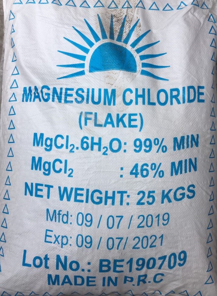 Magnesium Chloride Hexahydrate Flake – MgCl2 Dạng vẩy