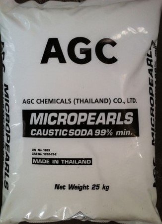 Caustic Soda Micropearls NaOH 99% - Xút hạt Thái Lan