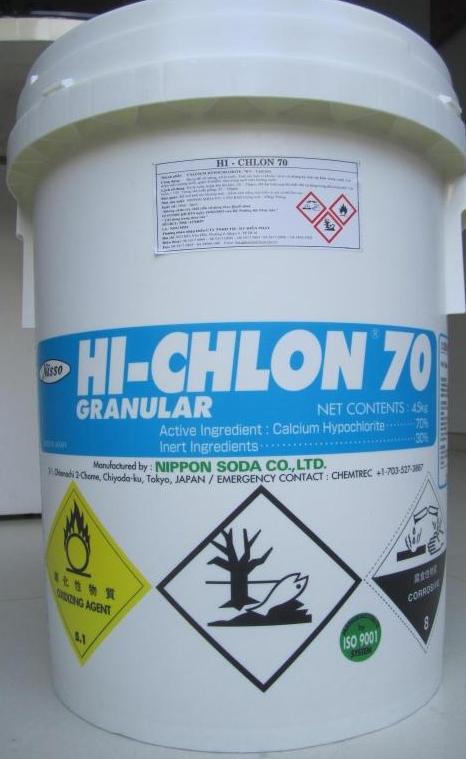 Chlorine – Calcium Hypochlorite 