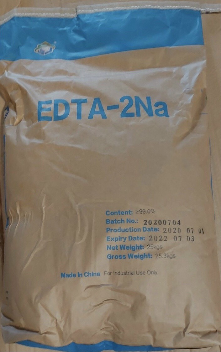 Ethylendiamin Tetraacetic Acid – EDTA.2Na – C10H14N2Na2O8.2H2O