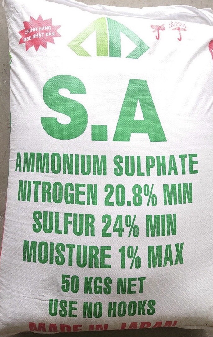 Amonium Sulphate – (NH4)2SO4 (Phân SA)